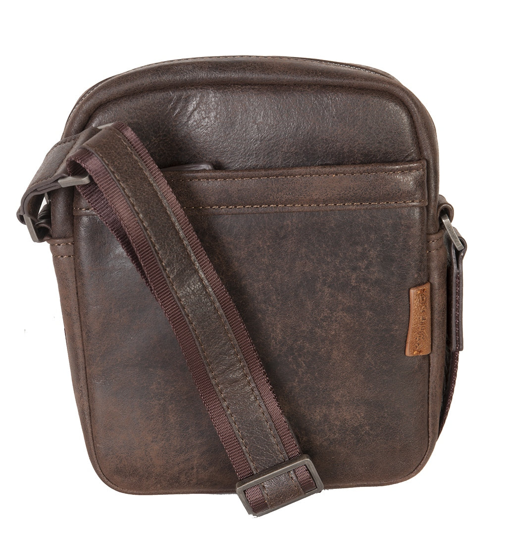 Leather Shoulder Bag (NAT7703)