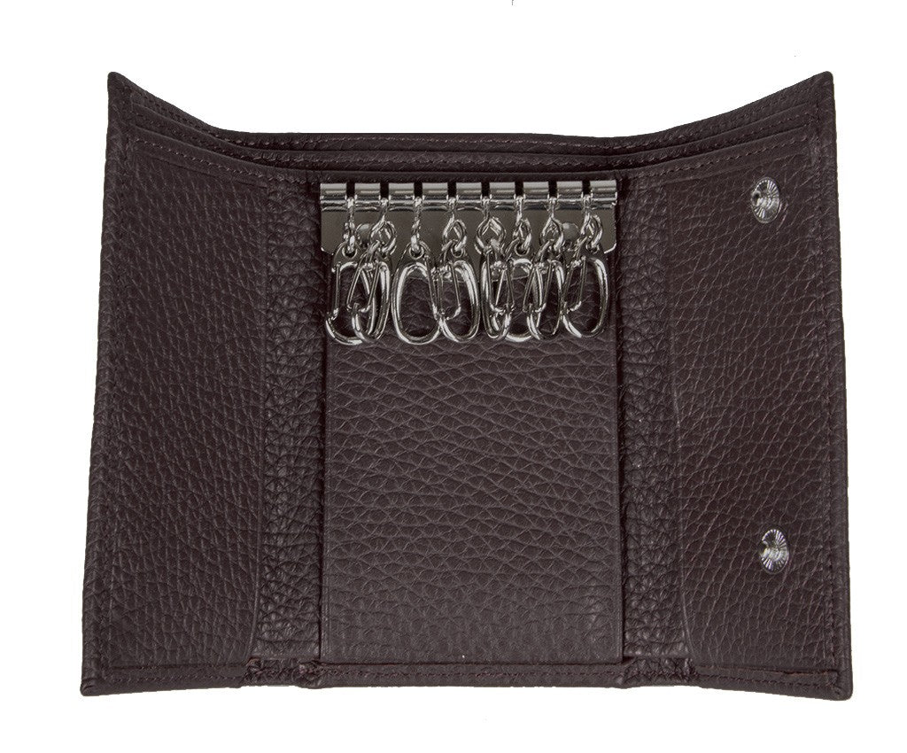 Leather keychain MEX002