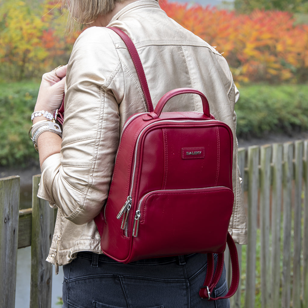 FITTONIA Leather Backpack
