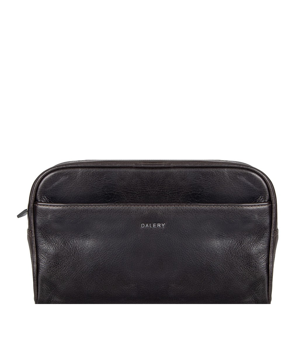 KAZI Leather Wash Bag