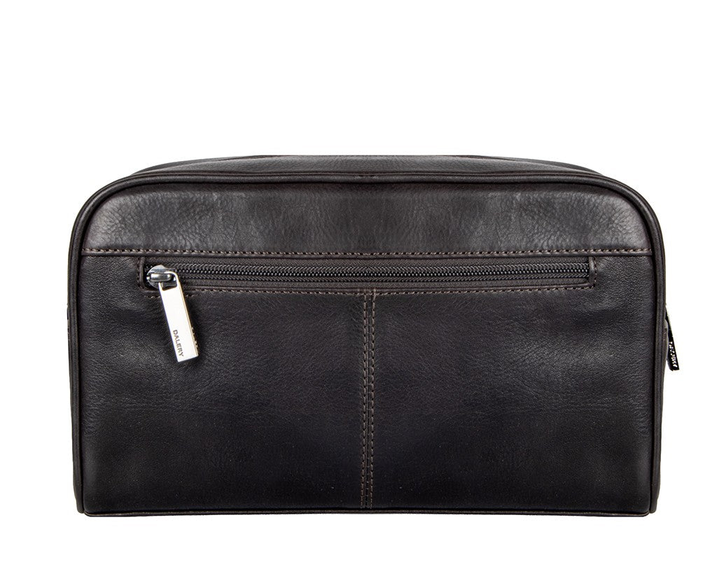 KAZI Leather Wash Bag
