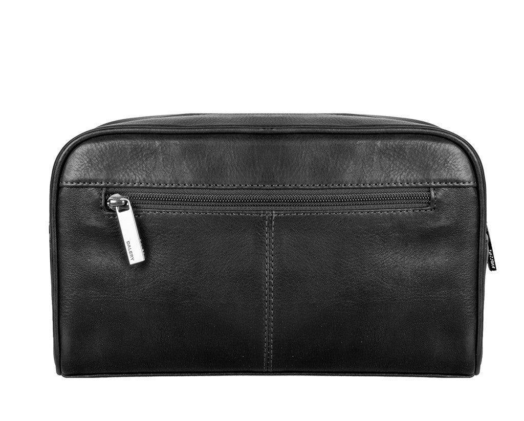 KAZI Leather Wash Bag